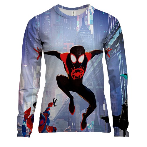 Жіночий 3D лонгслів Spider-Man