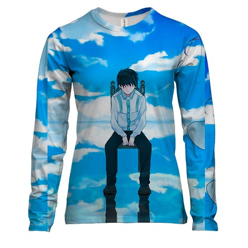 Женский 3D лонгслив Kaneki and Toka
