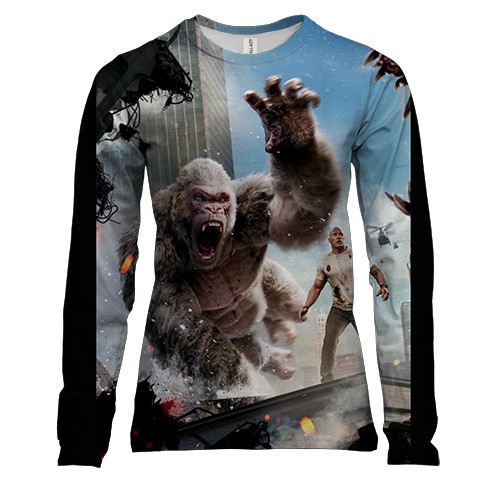 Женский 3D лонгслив Rampage