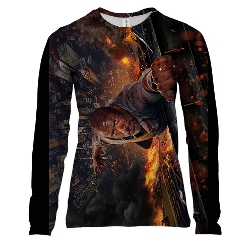 Женский 3D лонгслив Rampage Davis