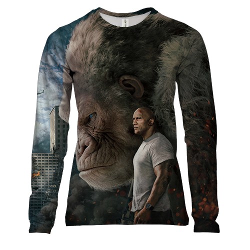 Женский 3D лонгслив Rampage.