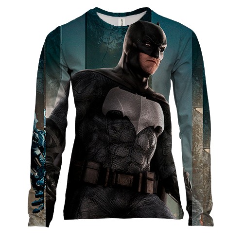 Жіночий 3D лонгслів Ліга Справедливості