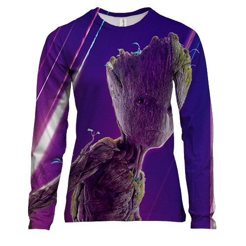 Жіночий 3D лонгслів Грут