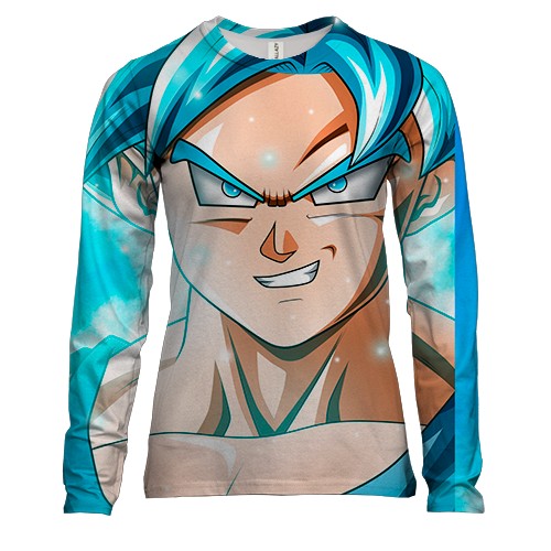 Жіночий 3D лонгслів Dragon Ball