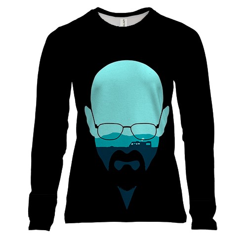 Женский 3D лонгслив Breaking bad.