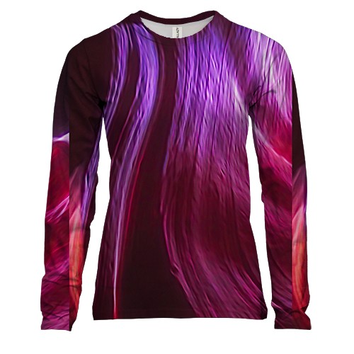 Жіночий 3D лонгслів Neon strands