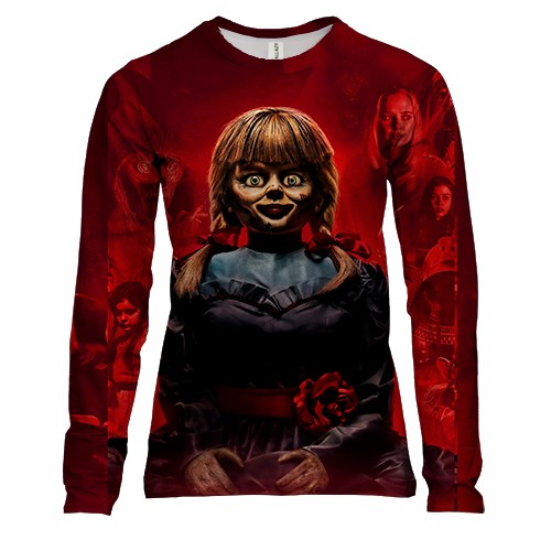 Женский 3D лонгслив Annabelle art