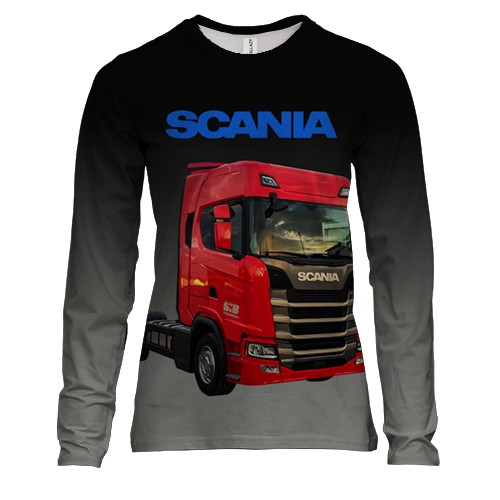 Женский 3D лонгслив Scania (2)