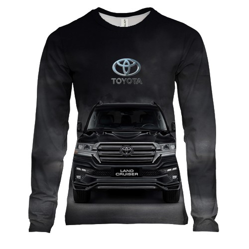 Жіночий 3D лонгслів Toyota Land Cruiser