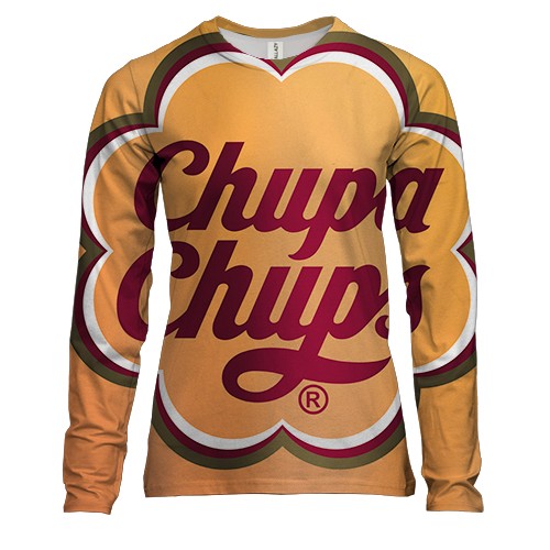 Женский 3D лонгслив Chupa Chups