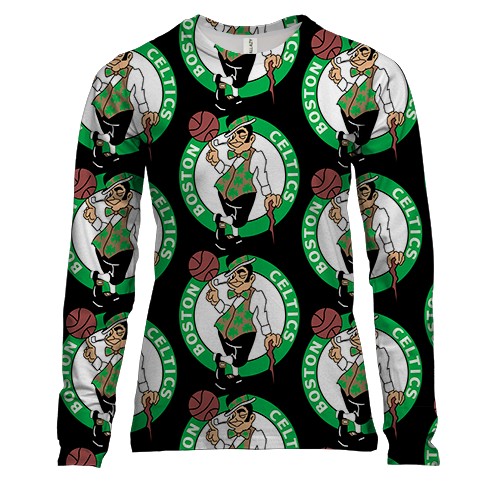 Женский 3D лонгслив Boston Celtics