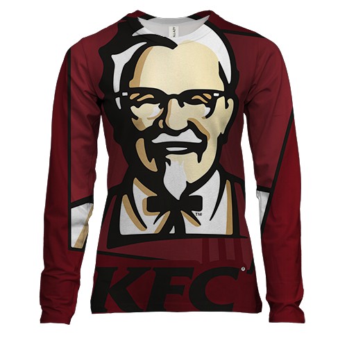 Жіночий 3D лонгслів KFC