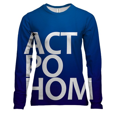 Жіночий 3D лонгслів АСТРОНОМ