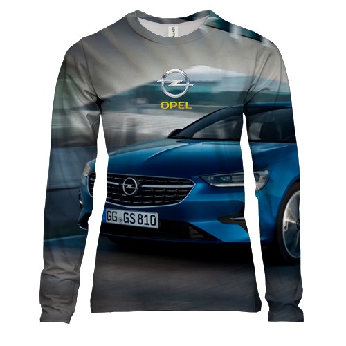 Женский 3D лонгслив Opel Insignia