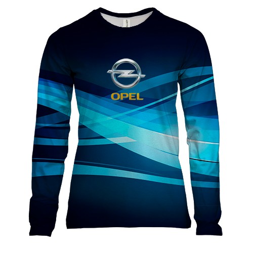 Женский 3D лонгслив Opel