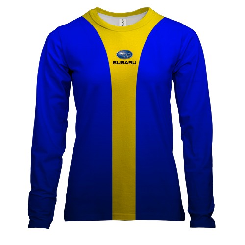 Жіночий 3D лонгслів Subaru (2)