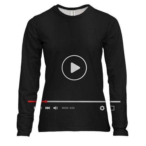 Женский 3D лонгслив Play video