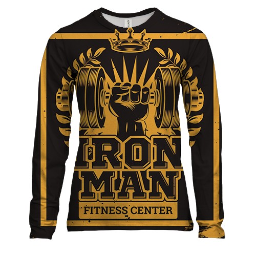 Жіночий 3D лонгслів Iron Man