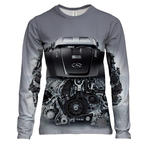 Жіночий 3D лонгслів AMG Inside