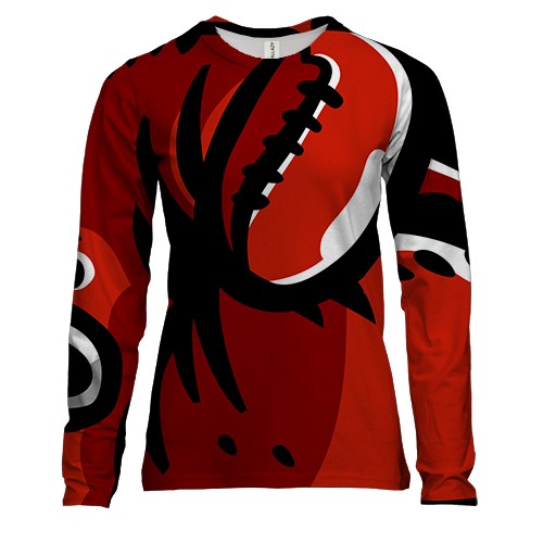 Женский 3D лонгслив с объемной боксерской перчаткой