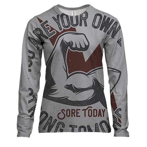 Жіночий 3D лонгслів Sore Today