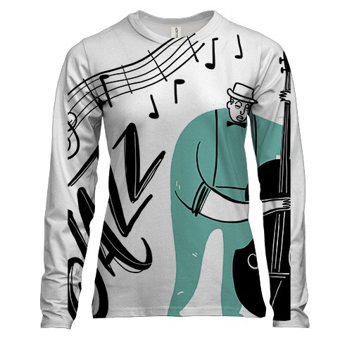 Женский 3D лонгслив Juzz