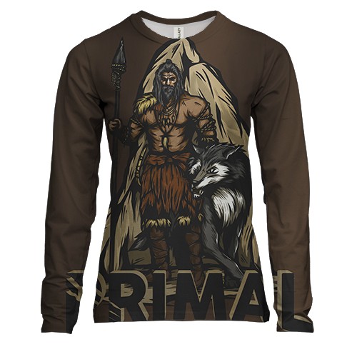 Жіночий 3D лонгслів Primal