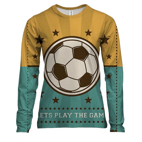 Женский 3D лонгслив Let