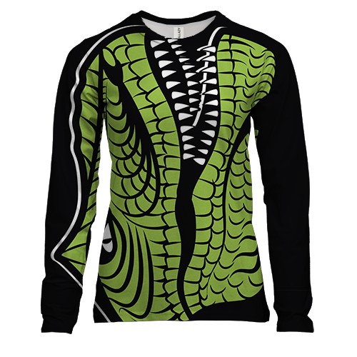 Женский 3D лонгслив с доберманом