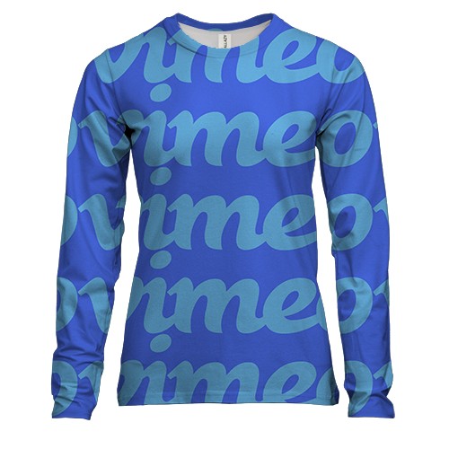 Жіночий 3D лонгслів з Vimeo