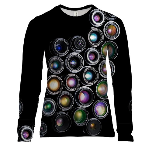 Жіночий 3D лонгслів з об