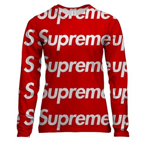 Жіночий 3D лонгслів Supreme
