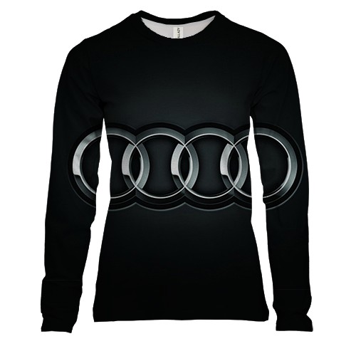 Женский 3D лонгслив AUDI