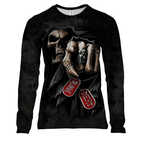 Жіночий 3D лонгслів Ти наступний