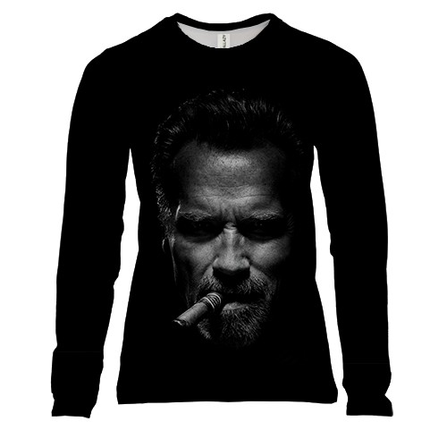 Женский 3D лонгслив Арни