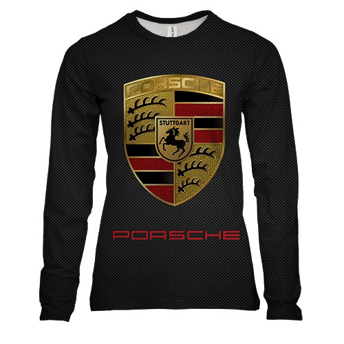 Женский 3D лонгслив Porsche