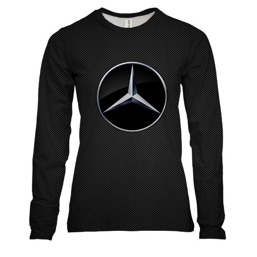 Жіночий 3D лонгслів Mercedes-Benz