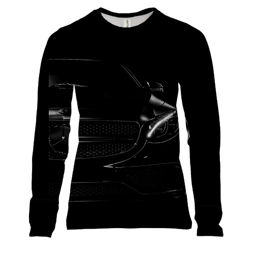 Женский 3D лонгслив Mercedes-Benz E-Class