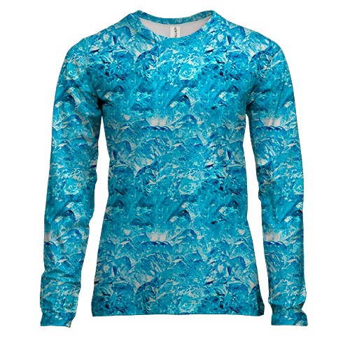 Женский 3D лонгслив со льдом
