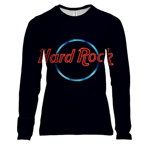 Женский 3D лонгслив Hard Rock