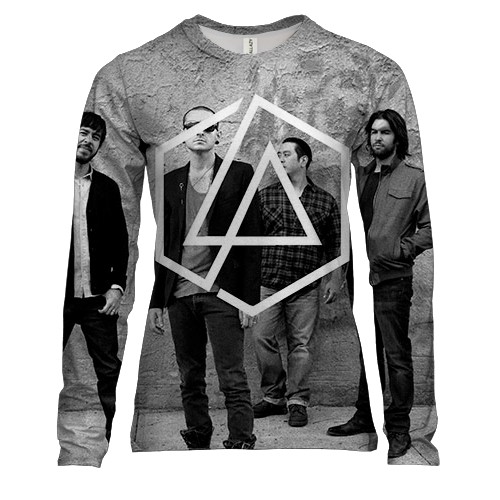 Женский 3D лонгслив Linkin Park