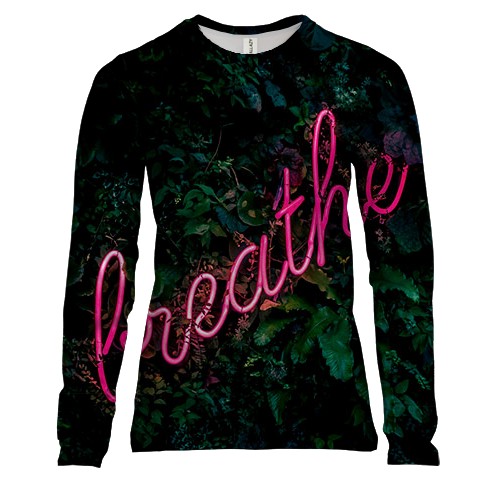 Жіночий 3D лонгслів Breathe