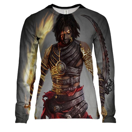 Женский 3D лонгслив Prince of Persia