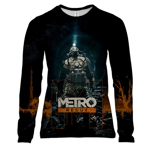 Жіночий 3D лонгслів Metro - Redux