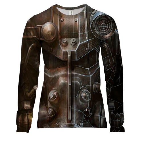 Женский 3D лонгслив Fallout