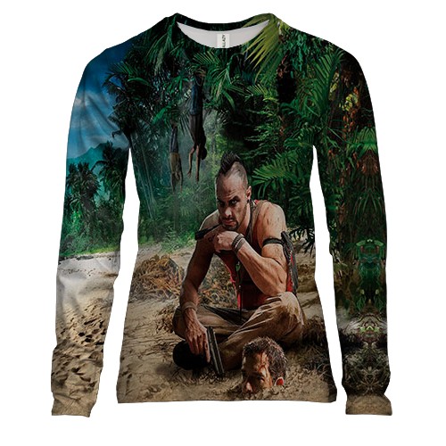 Жіночий 3D лонгслів Far Cry 3