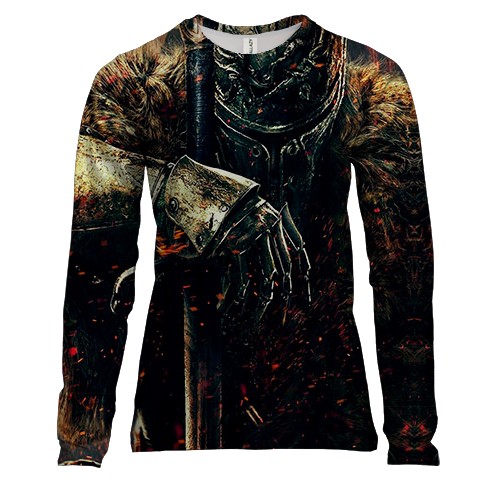 Женский 3D лонгслив Dark Souls