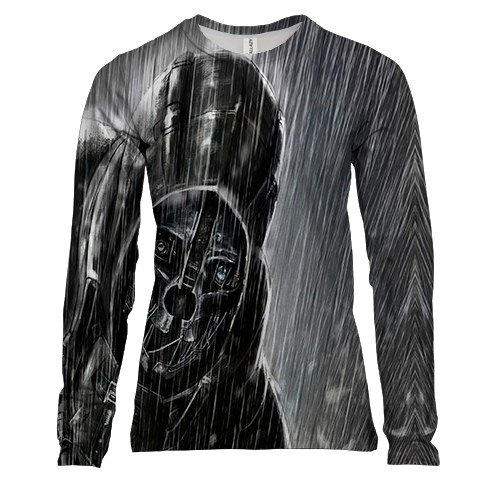 Женский 3D лонгслив Dishonored