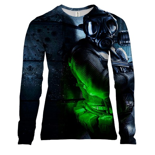 Женский 3D лонгслив Call of Duty - Modern Warfare 3