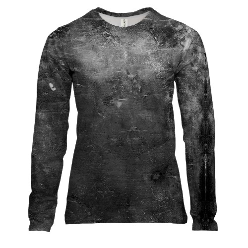 Женский 3D лонгслив с металлом